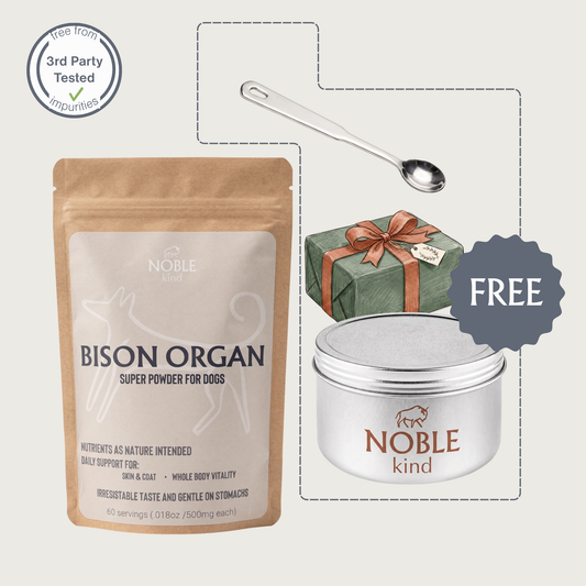 Bison Organ Powder for Dogs - Free Gift